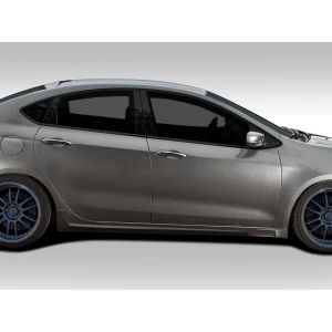 2013-2016 Dodge Dart Racer Side Skirt Rocker Panels - 2 Piece - image 1