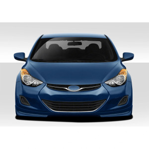 2011-2013 Hyundai Elantra Racer Front Lip Under Spoiler Air Dam - 1 Piece - image 1