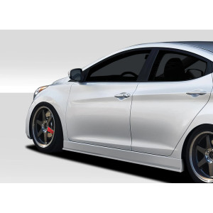2011-2015 Hyundai Elantra Duraflex Racer Side Skirt Rocker Panels - 2 Piece - image 1 2011-2015 Hyundai Elantra Duraflex Racer Side Skirt Rocker Panels - 2 Piece - image 1