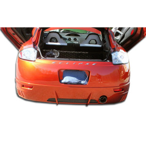 2006-2008 Mitsubishi Eclipse Duraflex Racer Rear Lip Under Spoiler Air Dam - 1 Piece - image 1 2006-2008 Mitsubishi Eclipse Duraflex Racer Rear Lip Under Spoiler Air Dam - 1 Piece - image 1