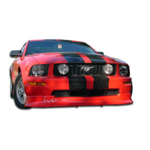 2005-2009 Ford Mustang V6 Duraflex Racer Front Lip Under Spoiler Air Dam - 1 Piece - image 1 2005-2009 Ford Mustang V6 Duraflex Racer Front Lip Under Spoiler Air Dam - 1 Piece - image 1