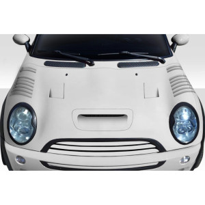 2002-2006 Mini Cooper / Cooper S R50 R53 2005-2008 Cooper convertible R52 Racer Hood - 1 Piece - image 1