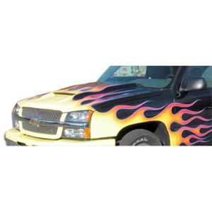 2002-2006 Chevrolet Avalanche (w / o cladding) 2003-2005 Silverado Duraflex Ram Air Hood - 1 Piece - image 1 2002-2006 Chevrolet Avalanche (w / o cladding) 2003-2005 Silverado Duraflex Ram Air Hood - 1 Piece - image 1
