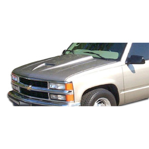 1988-1999 Chevrolet GMC C Series / K Series Pickup 1992-1999 Tahoe Yukon Suburban Duraflex Ram Air Hood - 1 Piece - image 1