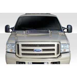1999-2007 Ford Super Duty / 2000-2005 Ford Excursion Duraflex Raptor Look Hood - 1 Piece - image 1
