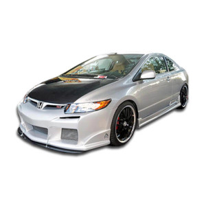 2006-2011 Honda Civic 2DR Duraflex Raven Body Kit - 4 Piece - image 1