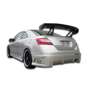 2006-2011 Honda Civic 2DR Duraflex Raven Rear Bumper - 1 Piece - image 1