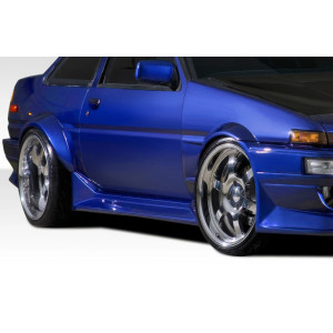 1984-1987 Toyota Corolla 2DR / HB Duraflex RF Design Side Skirts Rocker Panels - 2 Piece - image 1 1984-1987 Toyota Corolla 2DR / HB Duraflex RF Design Side Skirts Rocker Panels - 2 Piece - image 1
