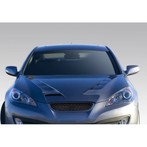 2010-2012 Hyundai Genesis Coupe 2DR Duraflex RS-1 Hood - 1 Piece - image 1 2010-2012 Hyundai Genesis Coupe 2DR Duraflex RS-1 Hood - 1 Piece - image 1