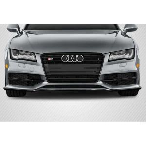 2012-2015 Audi A7 S Line Carbon Fiber Front Lip - image 1
