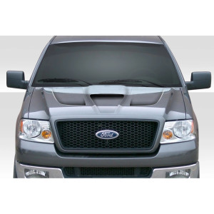 2004-2008 Ford F-150 / 2006-2008 Lincoln Mark LT Shark Hood - 1 Piece - image 1