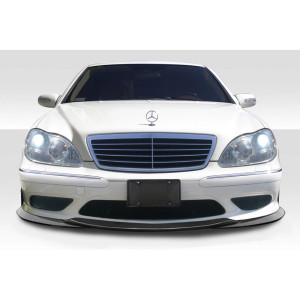 2003-2006 Mercedes S Class W220 Duraflex L Sport Front Lip Spoiler - 1 Piece ( Amg models only) - image 1 2003-2006 Mercedes S Class W220 Duraflex L Sport Front Lip Spoiler - 1 Piece ( Amg models only) - image 1