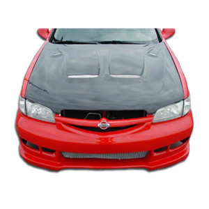 1998-2001 Nissan Altima Duraflex Spyder Front Bumper - 1 Piece - image 1 1998-2001 Nissan Altima Duraflex Spyder Front Bumper - 1 Piece - image 1