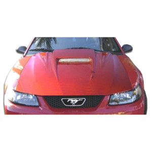 1999-2004 Ford Mustang Duraflex Spyder 3 Hood - 1 Piece - image 1 1999-2004 Ford Mustang Duraflex Spyder 3 Hood - 1 Piece - image 1