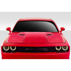2008-2023 Dodge Challenger Duraflex SRT Look Hood - 1 Piece - image 1 2008-2023 Dodge Challenger Duraflex SRT Look Hood - 1 Piece - image 1