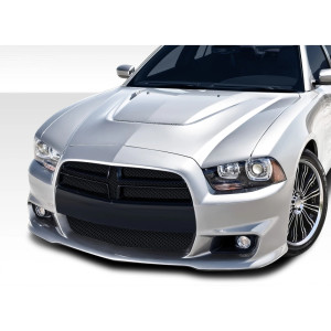 2011-2014 Dodge Charger Duraflex SRT Look Front Bumper - 1 Piece - image 1 2011-2014 Dodge Charger Duraflex SRT Look Front Bumper - 1 Piece - image 1