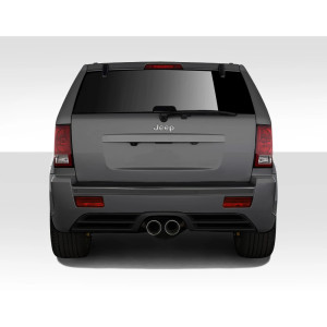 2005-2010 Jeep Grand Cherokee Duraflex SRT Look Rear Bumper - 1 Piece - image 1 2005-2010 Jeep Grand Cherokee Duraflex SRT Look Rear Bumper - 1 Piece - image 1
