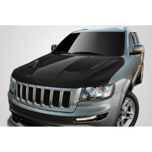 2011-2022 Jeep Grand Cherokee Carbon Creations SRT8 Look Hood - 1 Piece - image 1 2011-2022 Jeep Grand Cherokee Carbon Creations SRT8 Look Hood - 1 Piece - image 1