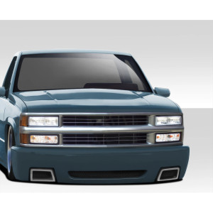 1988-1999 Chevrolet C Series K Series Pickup 1992-1999 Tahoe Yukon Suburban Duraflex SS Look Front Bumper - 1 Piece - image 1 1988-1999 Chevrolet C Series K Series Pickup 1992-1999 Tahoe Yukon Suburban Duraflex SS Look Front Bumper - 1 Piece - image 1
