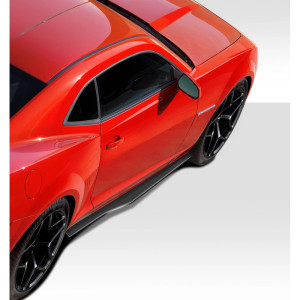 2010-2015 Chevrolet Camaro Duraflex Stingray Z Look Side Skirt Rocker Panels - 2 Piece - image 1