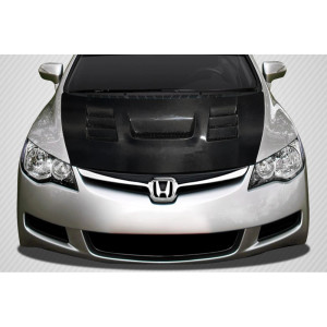 2006-2011 JDM Honda Civic 4DR DriTech Supremo Hood - 1 Piece - image 1