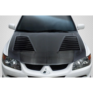 2003-2006 Mitsubishi Lancer Evolution 8 9 Carbon Creations DriTech Track Hood - 1 Piece (S) - image 1