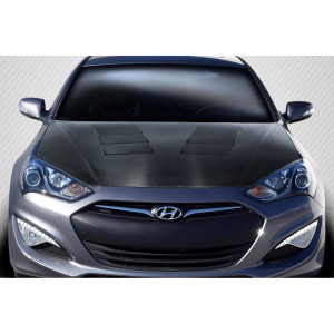 2013-2016 Hyundai Genesis Coupe 2DR Carbon Creations DriTech TS-1 Hood - 1 Piece - image 1 2013-2016 Hyundai Genesis Coupe 2DR Carbon Creations DriTech TS-1 Hood - 1 Piece - image 1