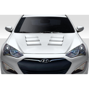 2013-2016 Hyundai Genesis Coupe 2DR Duraflex TS-1 Hood - 1 Piece - image 1