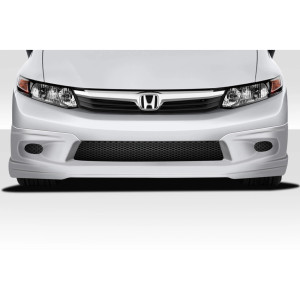 2012-2012 Honda Civic 4DR Duraflex Type M Front Lip Spoiler - 1 Piece - image 1