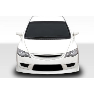 2006-2011 Honda Civic 4DR Duraflex JDM Type JS Type R Conversion Front Lip Under Spoiler Air Dam - 1 Piece - image 1 2006-2011 Honda Civic 4DR Duraflex JDM Type JS Type R Conversion Front Lip Under Spoiler Air Dam - 1 Piece - image 1