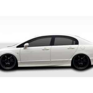 2006-2011 Honda Civic 4DR Duraflex JDM Type R Conversion Side Skirts Rocker Panels - 2 Piece - image 1 2006-2011 Honda Civic 4DR Duraflex JDM Type R Conversion Side Skirts Rocker Panels - 2 Piece - image 1