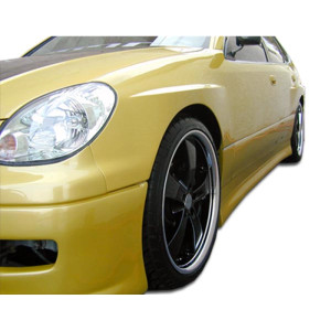 1998-2005 Lexus GS Series GS300 GS400 GS430 Duraflex Type W Side Skirts Rocker Panels - 2 Piece - image 1 1998-2005 Lexus GS Series GS300 GS400 GS430 Duraflex Type W Side Skirts Rocker Panels - 2 Piece - image 1