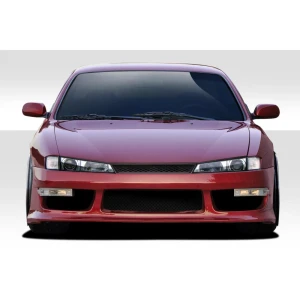 1997-1998 Nissan 240SX V-Speed Front Bumper - image 1