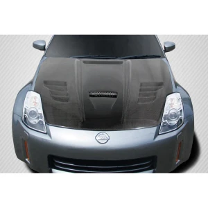 2003-2006 Nissan 350Z Vader Carbon Fiber Hood - image 1