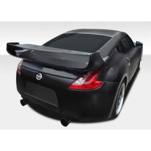 2009-2020 Nissan 370Z Z34 Coupe Duraflex Vader 3 Rear Wing Trunk Lid Spoiler - 1 Piece - image 1 2009-2020 Nissan 370Z Z34 Coupe Duraflex Vader 3 Rear Wing Trunk Lid Spoiler - 1 Piece - image 1