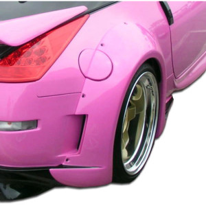 2003-2008 Nissan 350Z Z33 Duraflex Vader 3 Wide Body Rear Fender Flares - 2 Piece - image 1 2003-2008 Nissan 350Z Z33 Duraflex Vader 3 Wide Body Rear Fender Flares - 2 Piece - image 1