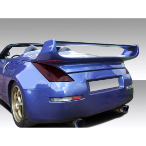 2003-2009 Nissan 350Z Z33 Convertible Duraflex Vader 3 Rear Wing Trunk Lid Spoiler - 1 Piece - image 1 2003-2009 Nissan 350Z Z33 Convertible Duraflex Vader 3 Rear Wing Trunk Lid Spoiler - 1 Piece - image 1