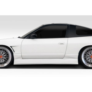 1989-1994 Nissan 240SX S13 Vector Side Skirts Rocker Panels - 2 Piece - image 1