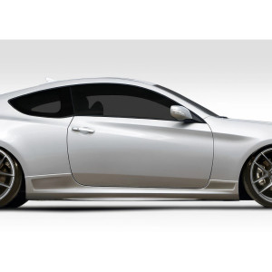 2010-2016 Hyundai Genesis Coupe 2DR Duraflex VG-R Side Skirt Rocker Panels - 2 Piece - image 1