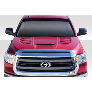 2007-2013 Toyota Tundra Duraflex Viper Look Hood - 1 Piece - image 1