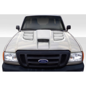 2004-2011 Ford Ranger Duraflex Viper Look Hood - 1 Piece - image 1