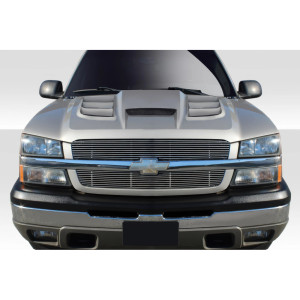2002-2006 Chevrolet Avalanche ( without cladding ) 2003-2005 Silverado Duraflex Viper Look Hood - 1 Piece - image 1 2002-2006 Chevrolet Avalanche ( without cladding ) 2003-2005 Silverado Duraflex Viper Look Hood - 1 Piece - image 1