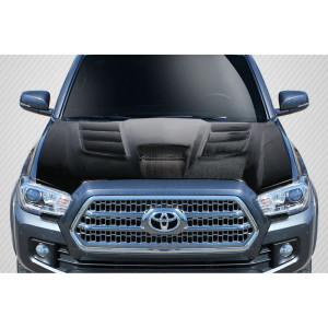 2012-2015 Toyota Tacoma Viper Look Hood - 1 Piece - image 1