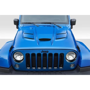 2007-2018 Jeep Wrangler Viper Look Hood - image 1