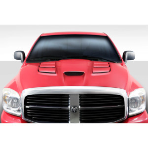 2002-2008 Dodge Ram Viper Look Hood - 1 Piece - image 1