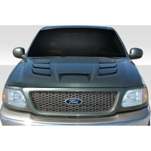 1997-2003 Ford F-150 1997-2002 Expedition Duraflex Viper Look Hood - 1 Piece - image 1
