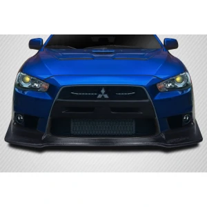 2008-2015 Mitsubishi Evolution VR-S Carbon Fiber Front Lip - image 1