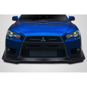 2008-2015 Mitsubishi Lancer Evolution 10 VR-S Front Lip Under Spoiler Air Dam - 1 Piece - image 1