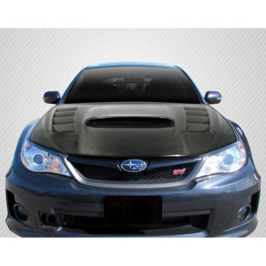 2008-2011 Subaru Impreza 2008-2014 WRX STI DriTech VR-S Hood - 1 Piece - image 1