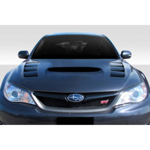 2008-2011 Subaru Impreza 2008-2014 WRX STI Duraflex VR-S Hood - 1 Piece - image 1